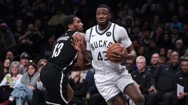 Milwaukee Bucks forward Thanasis Antetokounmpo